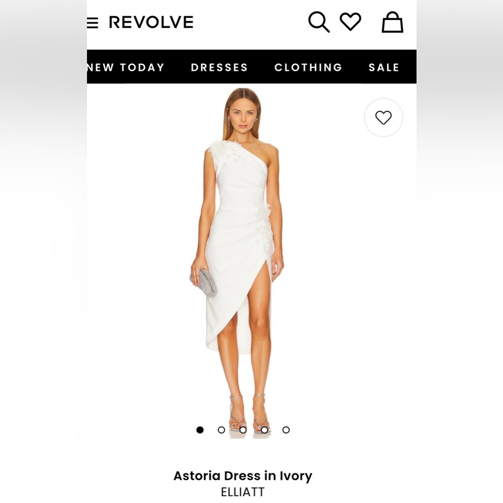 Elliatt Astoria dress in ivory- great rehearsal dinner/bridal dress!